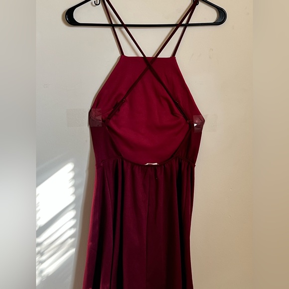 Crossed back Skater Dress - Picture 2 of 3